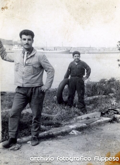 1957 al lavoro in officina